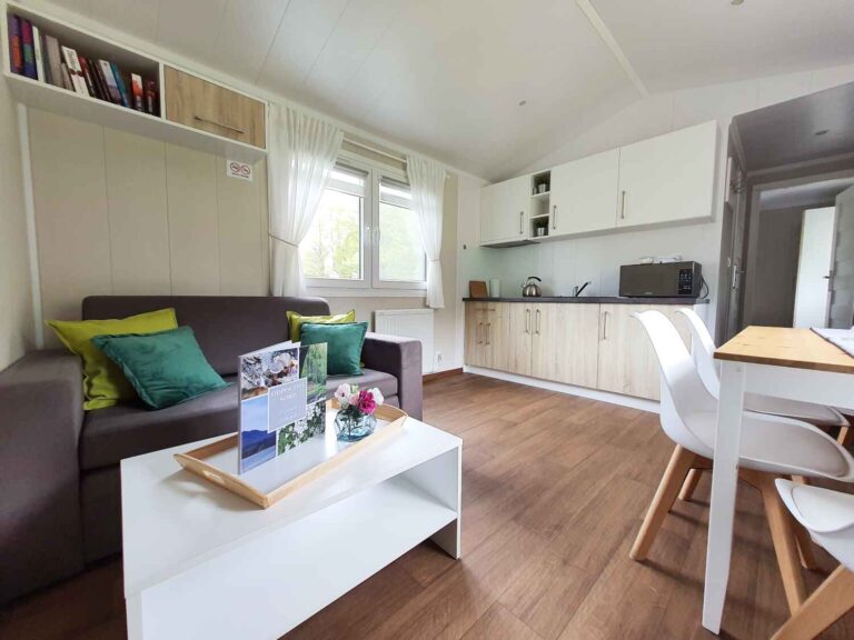 Salon w domku Odpocznij Sobie